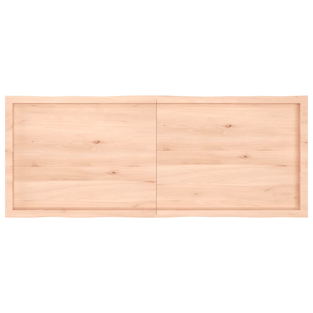 Thumbnail - vidaXL Tischplatte 160x60x(2-4) cm Massivholz Unbehandelt Baumkante