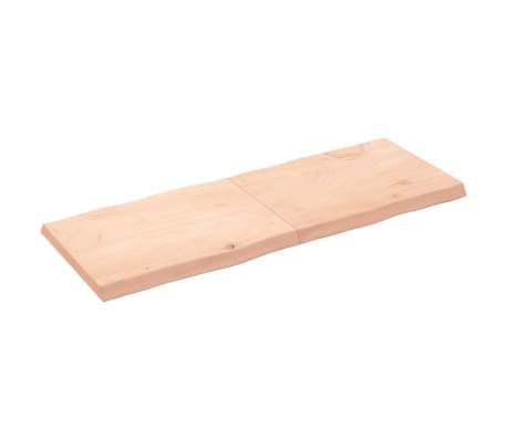 vidaXL Blat masă 160x60x(2-6) cm lemn stejar netratat contur organic