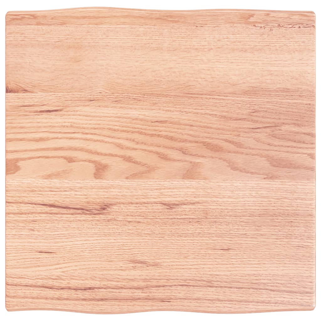 Dessus de table bois chêne massif traité bordure assortie