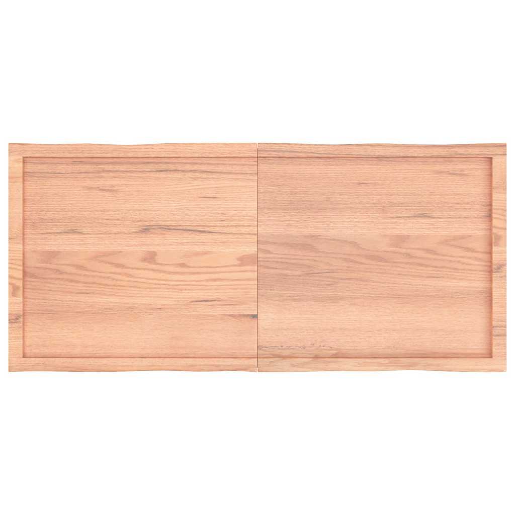 Thumbnail - vidaXL Tischplatte 140x60x(2-4) cm Massivholz Behandelt Baumkante