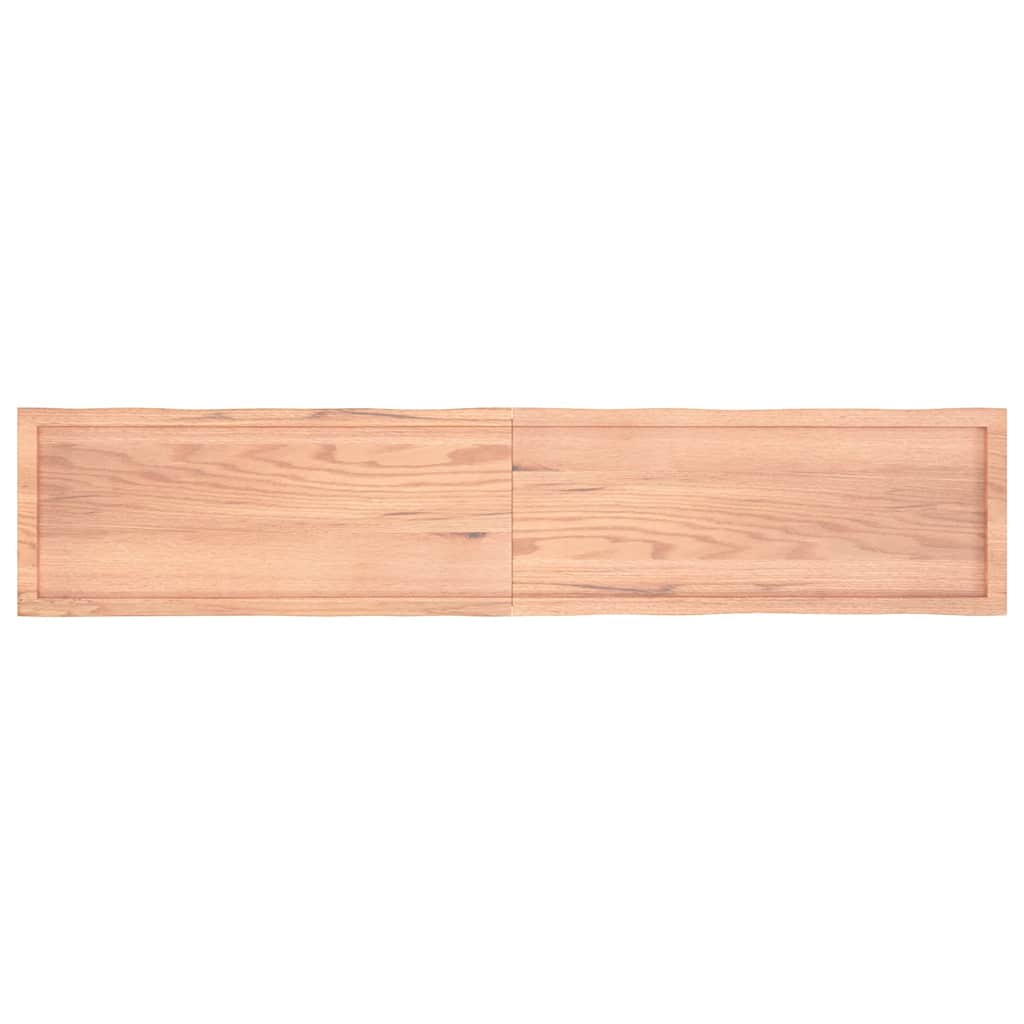 Thumbnail - vidaXL Tischplatte 200x40x(2-6) cm Massivholz Behandelt Baumkante