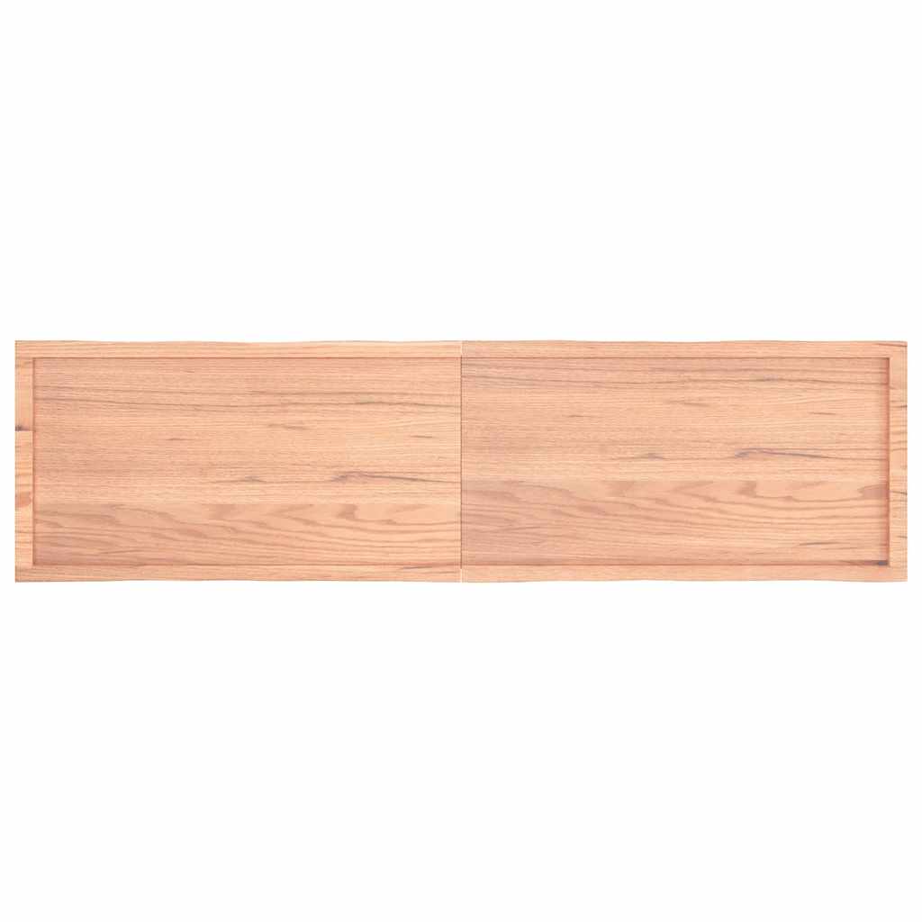 Thumbnail - vidaXL Tischplatte 200x50x(2-6) cm Massivholz Behandelt Baumkante