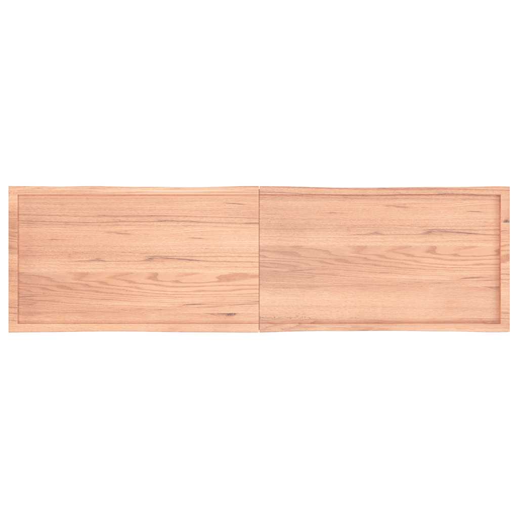 Thumbnail - vidaXL Tischplatte 220x60x(2-6) cm Massivholz Behandelt Baumkante