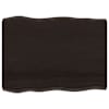 vidaXL lauaplaat, tumepruun, 80 x 60 x (2-6) cm, t&ouml;&ouml;deldud t&auml;ispuit
