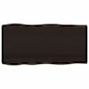 vidaXL lauaplaat, tumepruun, 100 x 50 x (2-6) cm, t&ouml;&ouml;deldud t&auml;ispuit