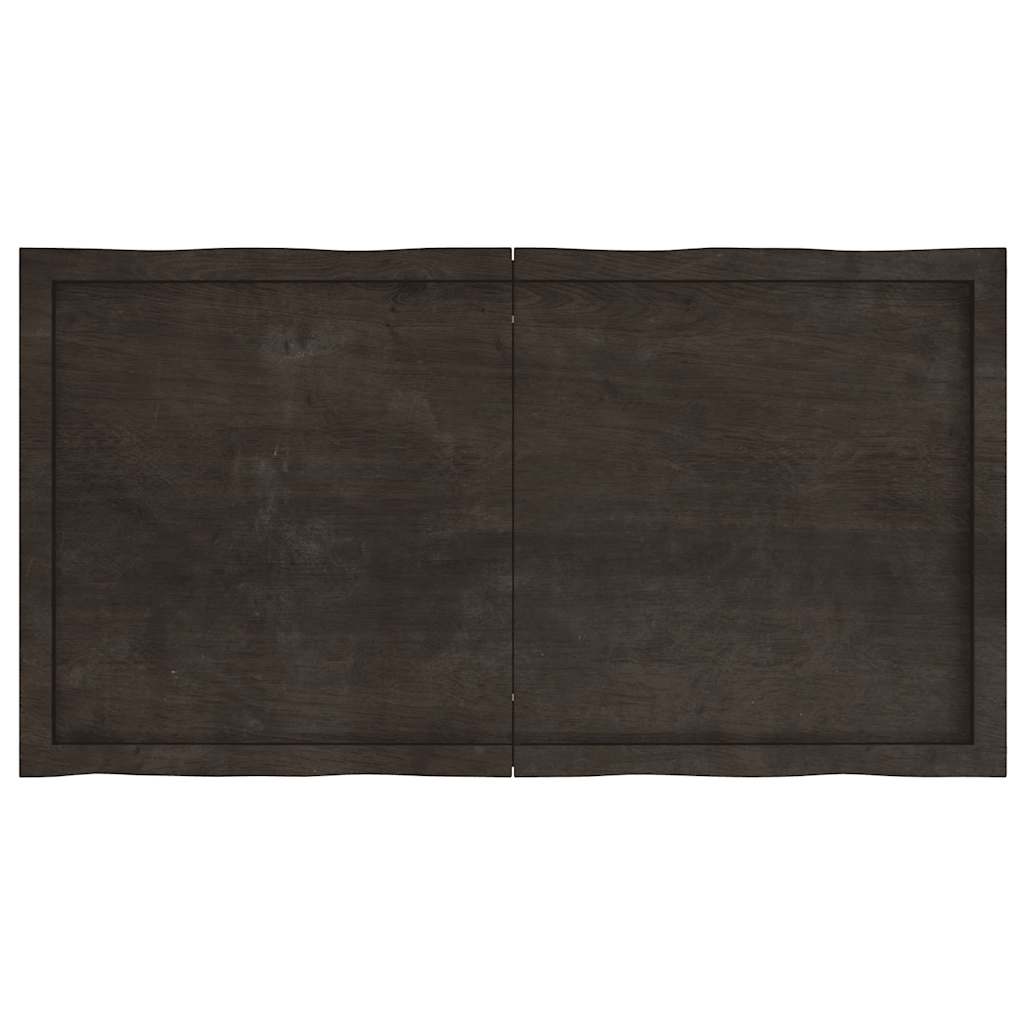 Thumbnail - vidaXL Tischplatte 120x60x(2-4) cm Massivholz Behandelt Baumkante