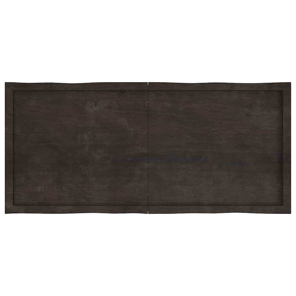 Thumbnail - vidaXL Tischplatte 140x60x(2-6) cm Massivholz Behandelt Baumkante