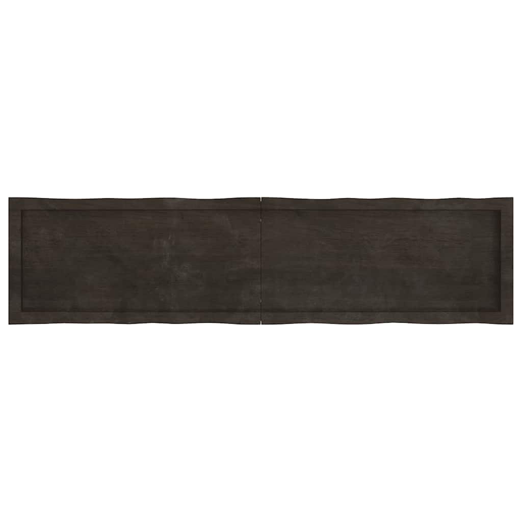 Thumbnail - vidaXL Tischplatte 160x40x(2-4) cm Massivholz Behandelt Baumkante