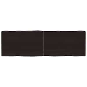 Mizna plošča te. rjava 160x50x(2-4)cm obdelana trdna hrastovina