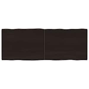 Mizna plošča te. rjava 160x60x(2-4)cm obdelana trdna hrastovina