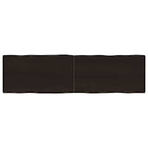 Mizna plošča te. rjava 180x50x(2-6)cm obdelana trdna hrastovina