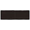 vidaXL lauaplaat, tumepruun, 180 x 60 x (2-6) cm, t&ouml;&ouml;deldud t&auml;ispuit