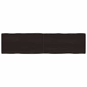 Mizna plošča te. rjava 200x50x(2-6)cm obdelana trdna hrastovina