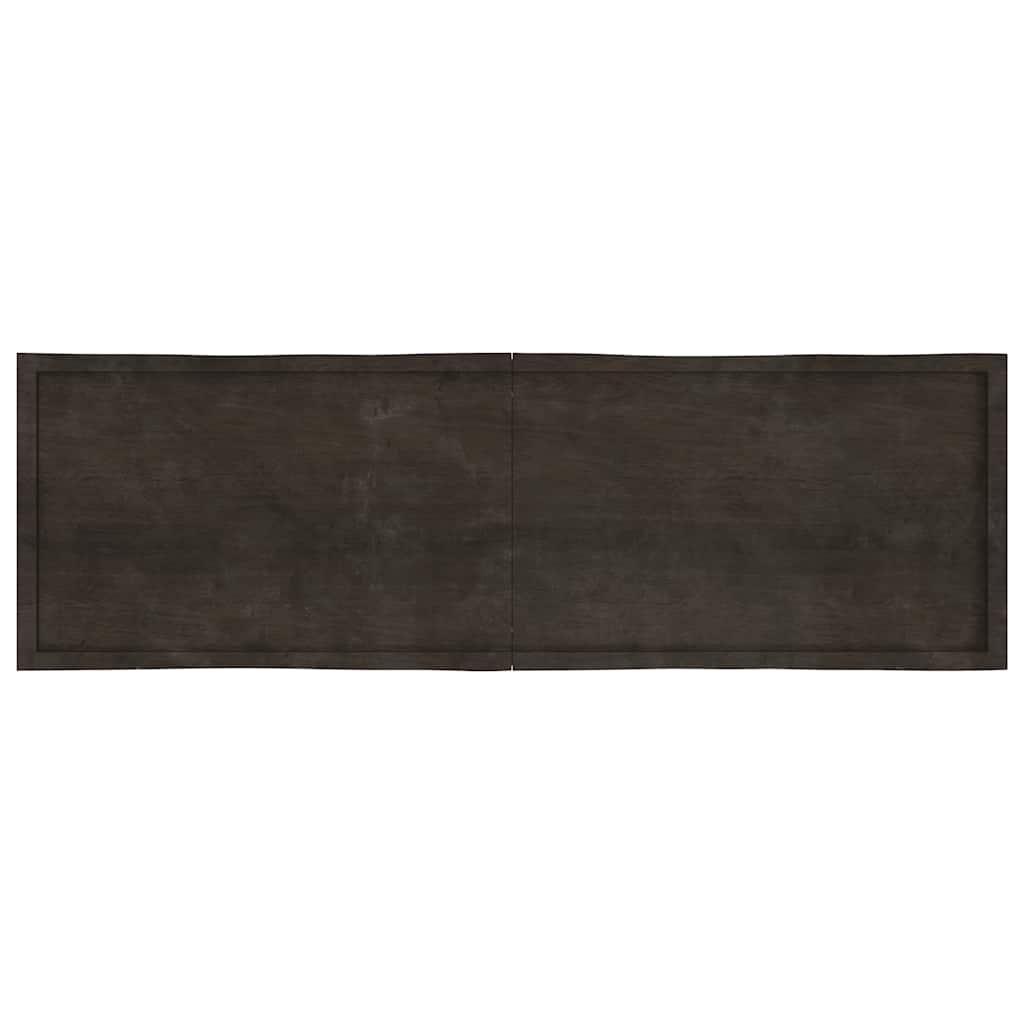Thumbnail - vidaXL Tischplatte 200x60x(2-4) cm Massivholz Behandelt Baumkante