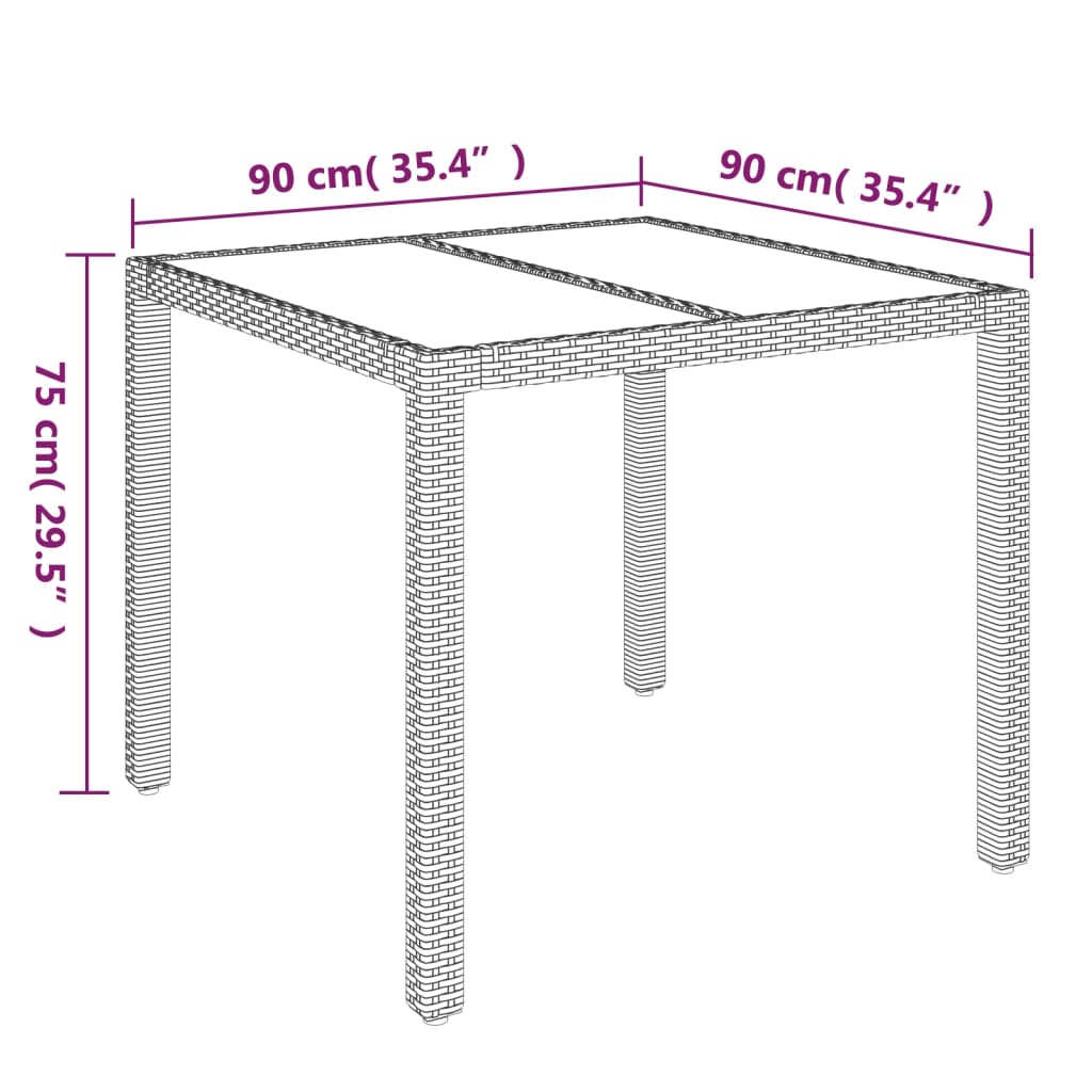 Set mobilier de grădină cu perne, 5 piese, gri, poliratan