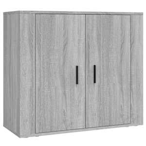 Skříň highboard šedá sonoma kompozitní dřevo - obrázek 7