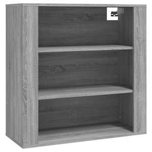 Skříň highboard šedá sonoma kompozitní dřevo - obrázek 8