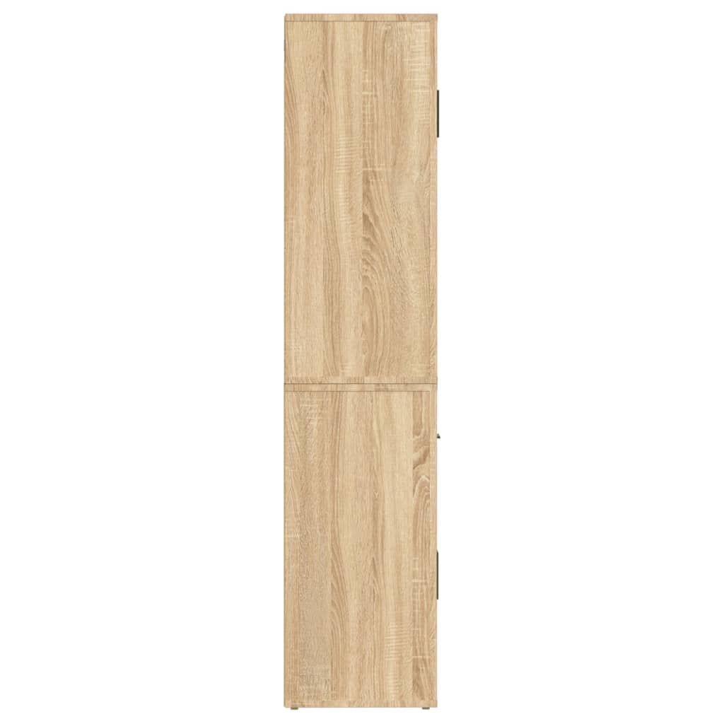  Vysoká skrinka dub sonoma spracované drevo