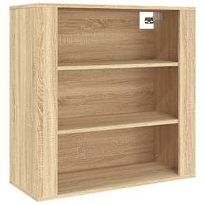Skříň highboard dub sonoma kompozitní dřevo - obrázek 8