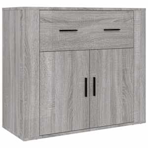 Skříň highboard šedá sonoma kompozitní dřevo - obrázek 7