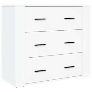 Skříň highboard bílá kompozitní dřevo - obrázek 7
