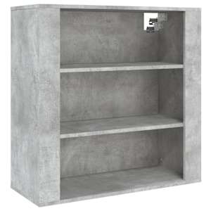 Skříň highboard betonově šedá kompozitní dřevo - obrázek 8