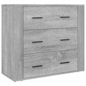 Skříň highboard šedá sonoma kompozitní dřevo - obrázek 7