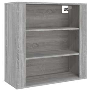Skříň highboard šedá sonoma kompozitní dřevo - obrázek 8