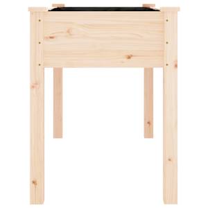 Truhlík s vložkou 118 x 59 x 76 cm masivní jedlové dřevo - obrázek 5
