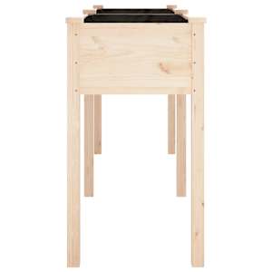Truhlík s vložkou 161 x 45 x 76 cm masivní jedlové dřevo - obrázek 5