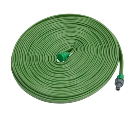 vidaXL Λάστιχο Ψεκασμού 3 Σωλήνων Πράσινο 15 μ. από PVC