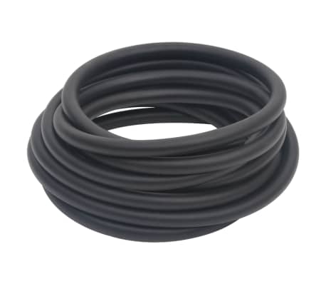 vidaXL hübriid õhuvoolik, must, 0,6" 10 m, kumm ja PVC