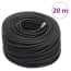  vidaXL fekete gumi és PVC hibrid légtömlő 0,6" 20 m termék 2. képe