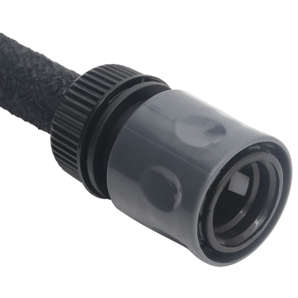 Градински маркуч за капково напояване, черен, 100 м, гума