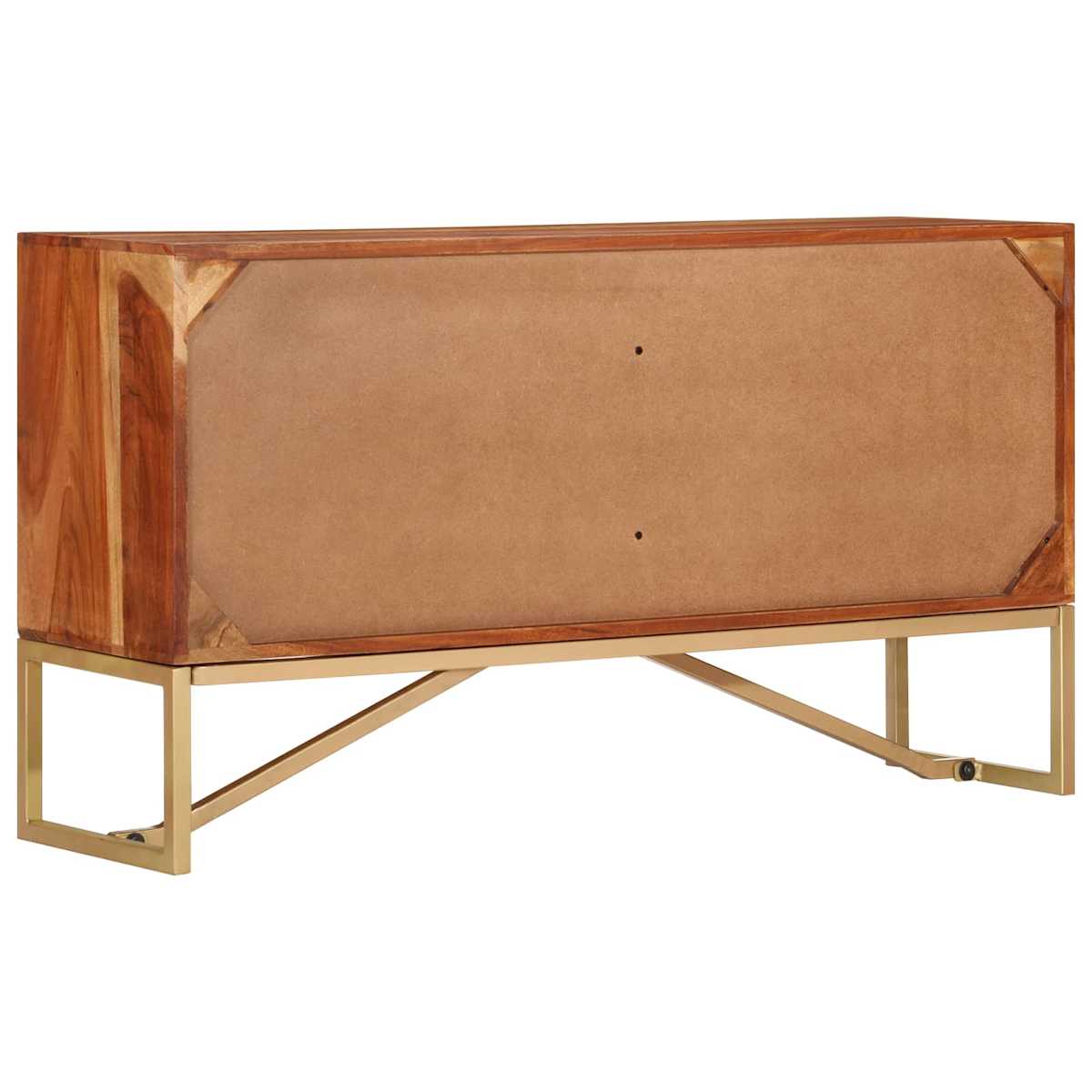 Sideboard HonningBrun 160 x 30 x 80 cm Massivt Akacietræ - Billede 9
