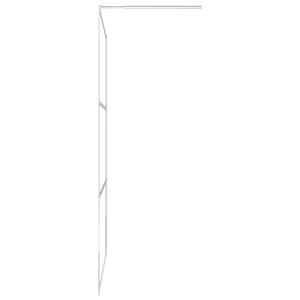 Zástěna do průchozí sprchy s policí chrom 100x195 cm ESG/hliník - obrázek 6