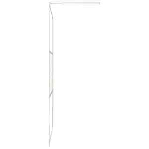Zástěna do průchozí sprchy s policí chrom 115x195 cm ESG/hliník - obrázek 6