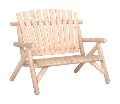 vidaXL 3-tlg. Garten-Lounge-Set Massivholz Fichte