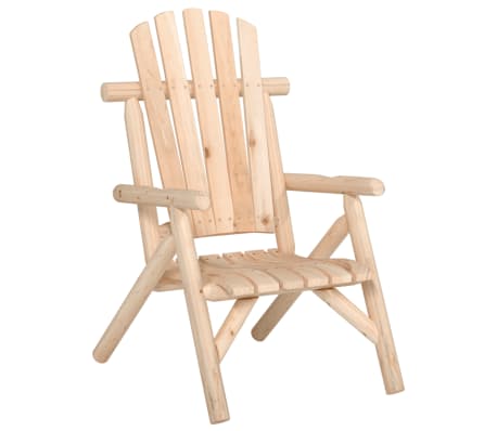 vidaXL 3 Piece Garden Lounge Set Solid Wood Spruce