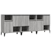 vidaXL puhvetkapid 3 tk, hall Sonoma tamm, 60 x 35 x 70 cm, tehispuit