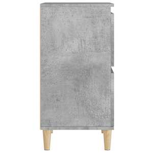 Příborníky 2 ks betonově šedé 60 x 35 x 70 cm kompozitní dřevo - obrázek 9
