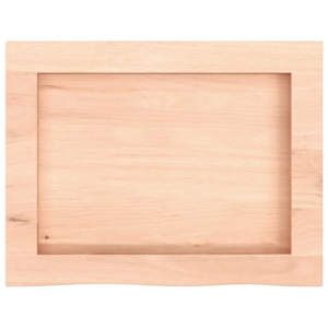 Koupelnová deska 40x30x(2-4) cm neošetřené masivní dřevo - obrázek 4