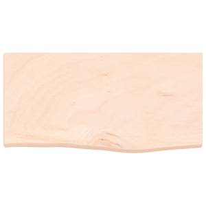 Koupelnová deska 60 x 30 x 2 cm neošetřené masivní dřevo - obrázek 3