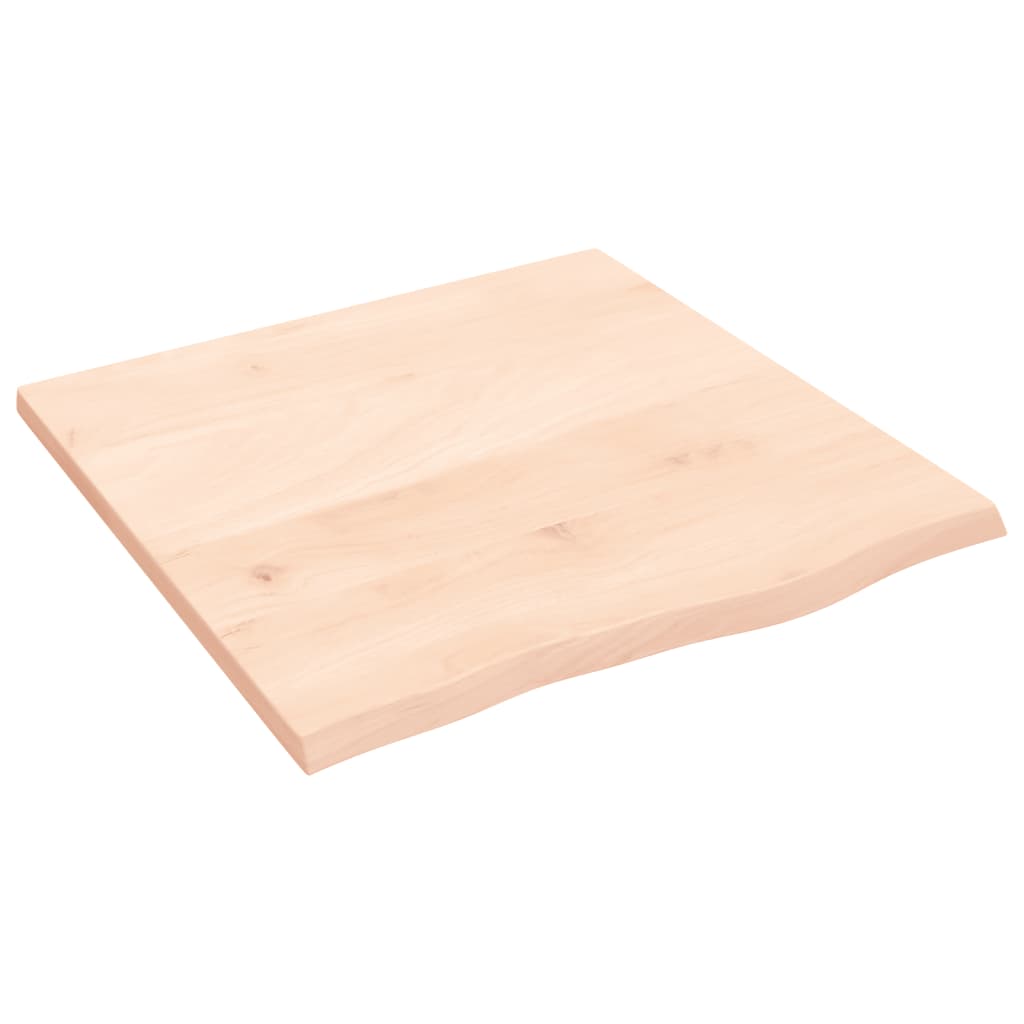 vidaXL Koupelnová deska 60 x 60 x 2 cm neošetřené masivní dřevo