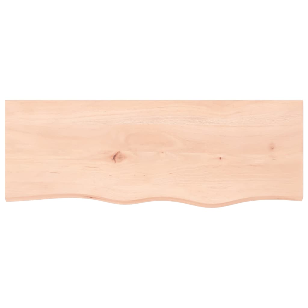 vidaXL Kúpeľňová doska 80x30x2 cm neošetrený masív