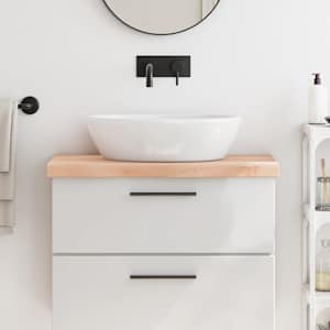 Kopalniški pult 80x40x(2-6) cm neobdelan trden les