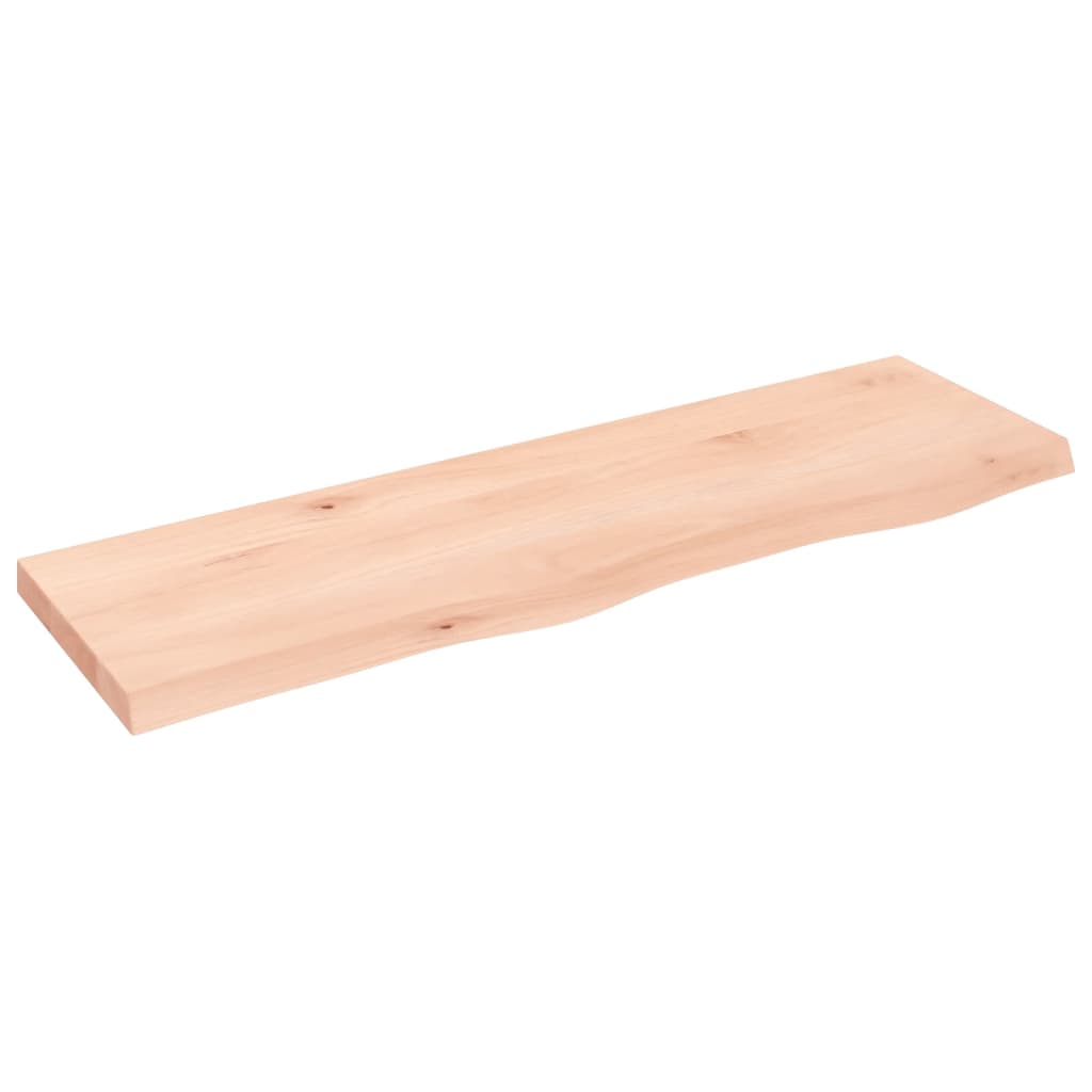 vidaXL Koupelnová deska 100x30x(2-4) cm neošetřené masivní dřevo