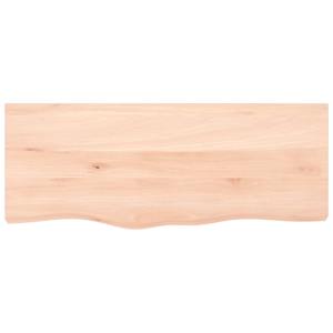Koupelnová deska 100 x 40 x 2 cm neošetřené masivní dřevo - obrázek 3