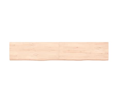 vidaXL Blat de baie, 160x30x(2-4) cm, lemn masiv netratat