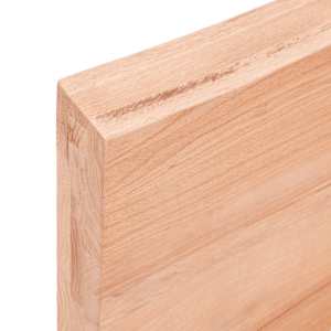 Koupelnová deska hnědá 40x30x(2-6) cm ošetřený masivní dřevo - obrázek 7